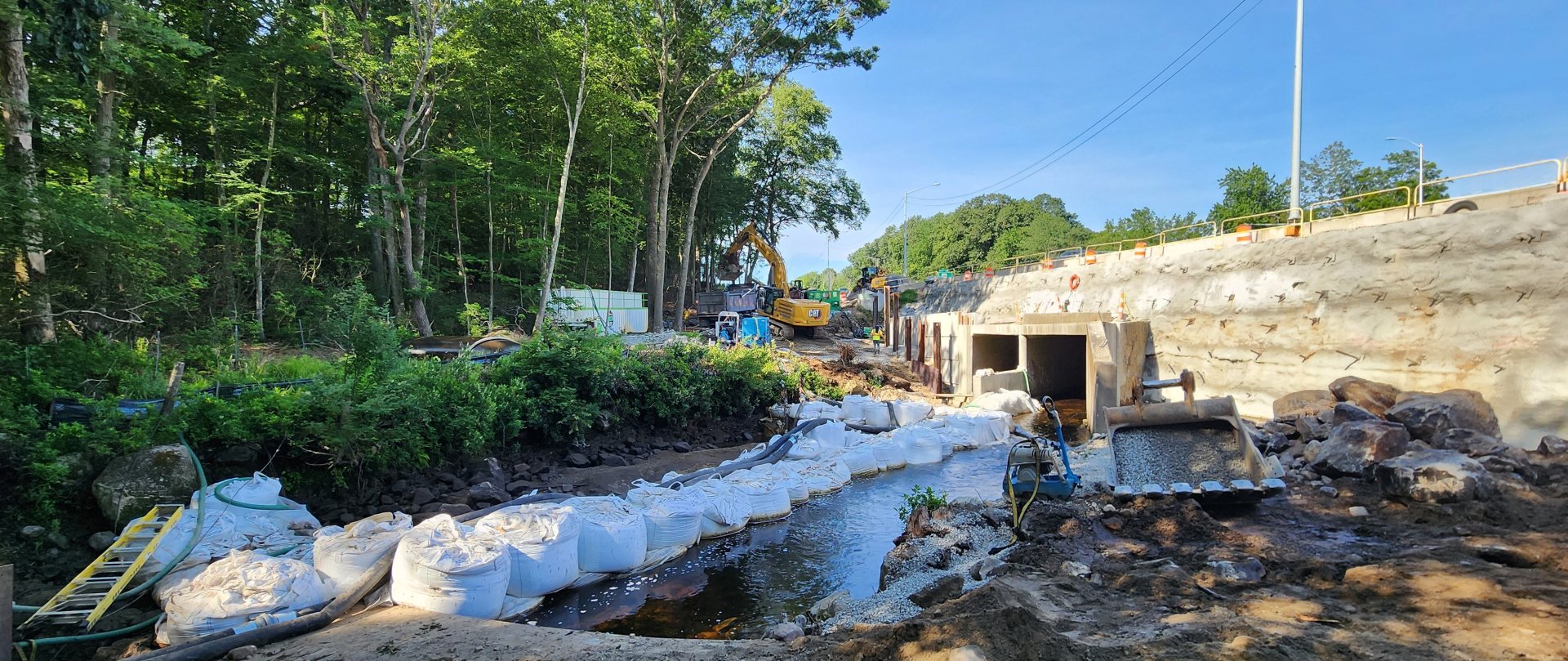 Latimer Brook Outlet Overall View